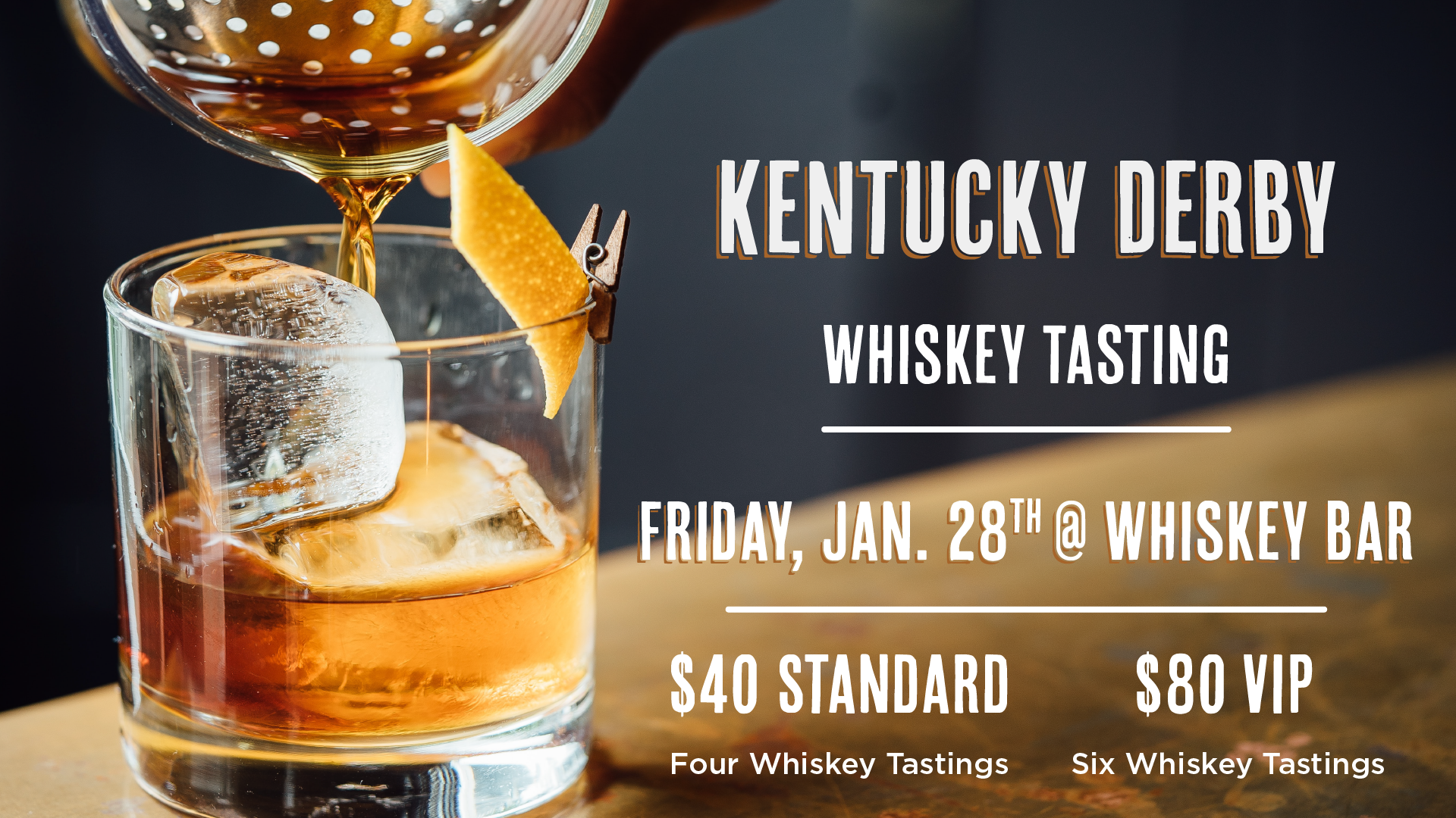 Kentucky Derby Whiskey Tasting